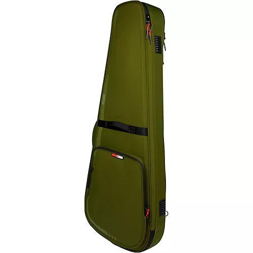 Gator ICON Series Gig Bag for 335 Style Electric Guitars Green - musicians--Friend