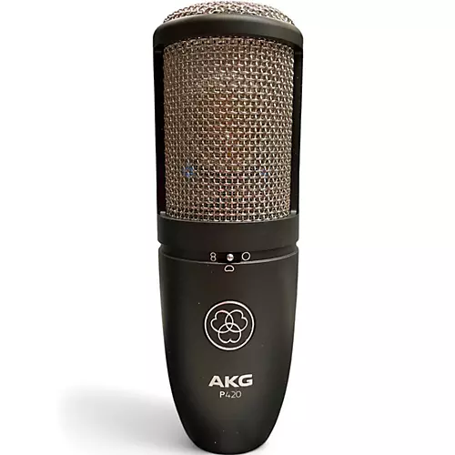 Used AKG P420 Project Studio Condenser Microphone - musicians--Friend