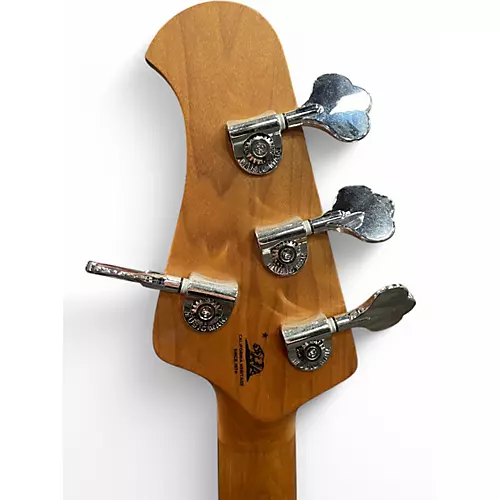 Used Ernie Ball Music Man StingRay Special 4H Burnt Ends Electric Bass Guitar Burnt Ends - musicians--Friend