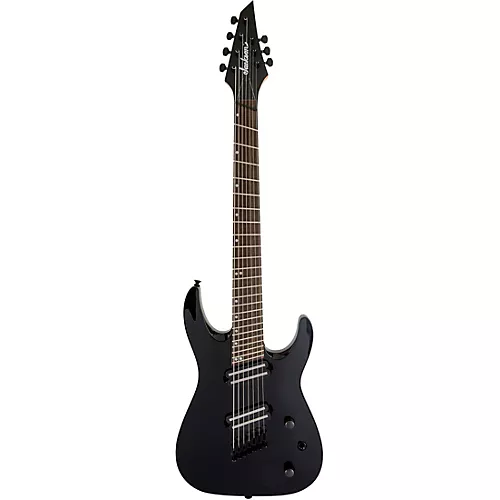 Jackson X Series Dinky Arch Top DKAF7 MS 7-String Electric Guitar Gloss Black - musicians--Friend