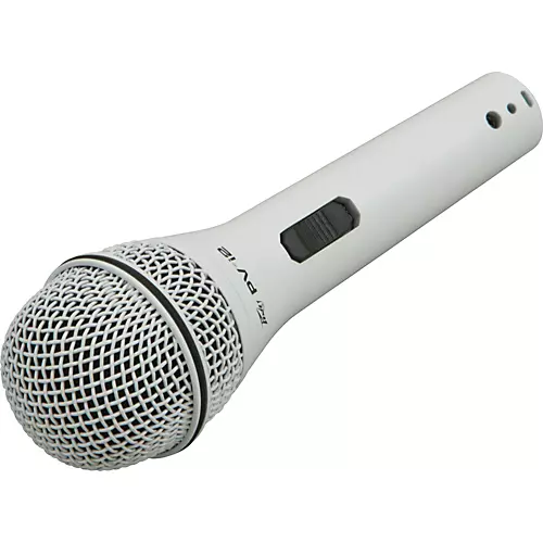 Peavey PVi 2G 1/4 Dynamic Handheld Microphone White - musicians--Friend