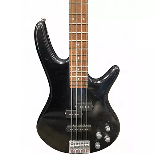 Used Ibanez GSR200 Black Electric Bass Guitar Black - musicians--Friend