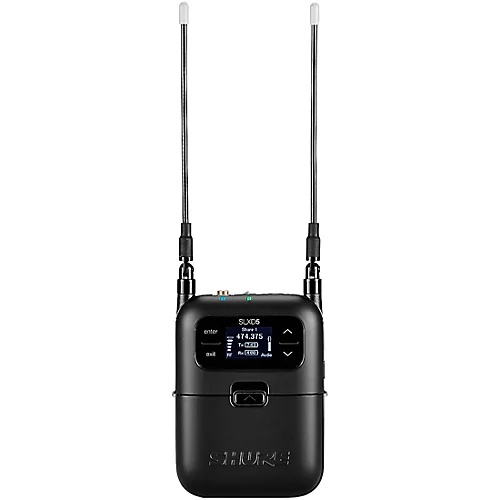 Shure SLXD24/SM58 Portable Digital Wireless Bodypack System With Handheld Transmitter Band J52 - musicians--Friend