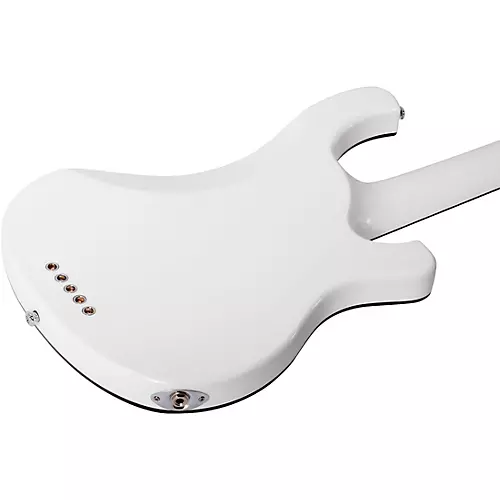 Schecter Guitar Research Stargazer-5 LH Electric Bass Gloss White - musicians--Friend