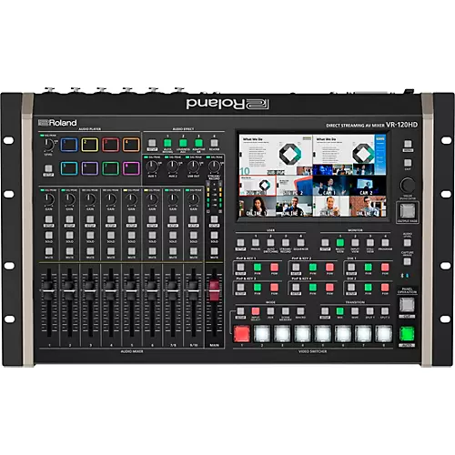 Roland VR-120HD Direct Streaming A/V Mixer - musicians--Friend