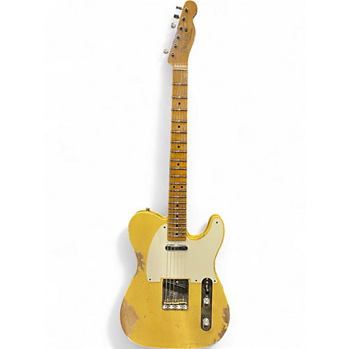 Used Fender CUSTOM SHOP 1952 TELECASTER HEAVY RELIC LIMITED EDITION NOCASTER BLONDE Solid Body Electric Guitar NOCASTER BLONDE - musicians--Friend