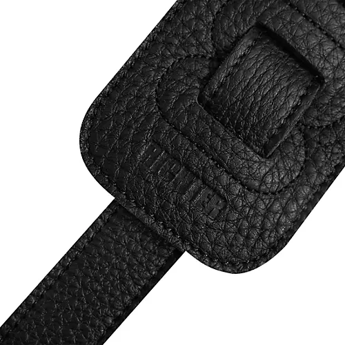 RICHTER Luxury Special Guitar Strap Black Horse 2.75 in. - musicians--Friend