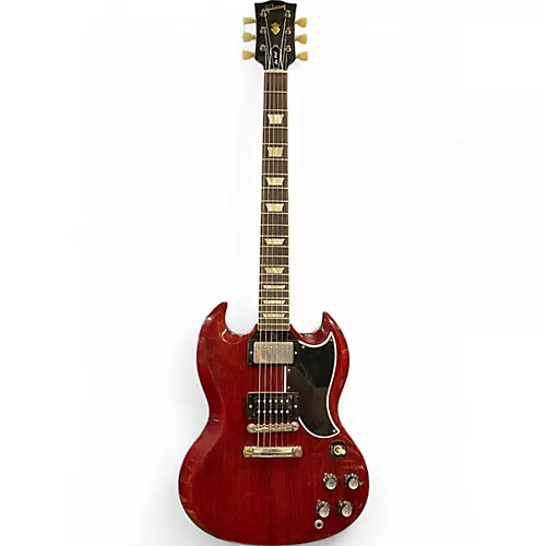 Used 2024 Gibson 1961 SG VOS Heritage Cherry Solid Body Electric Guitar Heritage Cherry - musicians--Friend