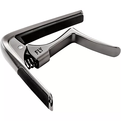 Dunlop Trigger Fly Curved Capo Black - musicians--Friend