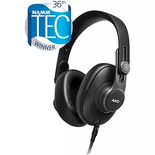AKG K361 Closed-Back Studio Headphones Black - musicians--Friend