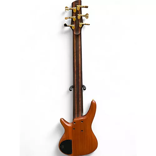 Used Ibanez  SR1206 Mahogany Electric Bass Guitar Mahogany - musicians--Friend