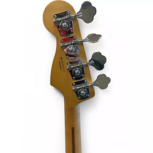 Used Fender Player Plus Active Jazz Bass aged candy apple red Electric Bass Guitar aged candy apple red - musicians--Friend