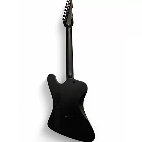Used 2020s ESP LTD BLACK METAL SATIN BLACK Solid Body Electric Guitar SATIN BLACK - musicians--Friend