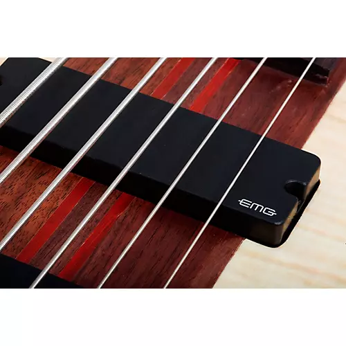 Schecter Guitar Research Charles Berthoud CB-6 6-String Electric Bass Guitar Natural Satin - musicians--Friend