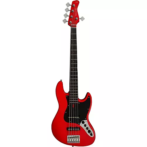 Sire V3-5 5-String Electric Bass Red Satin - musicians--Friend