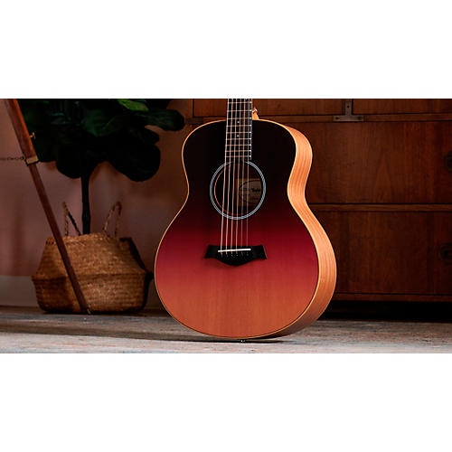 Taylor GS Mini-e Special-Edition Acoustic-Electric Guitar Transparent White - musicians--Friend