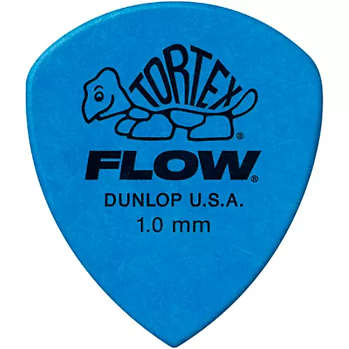 Dunlop Tortex Flow Guitar Picks STD-12/PLYPK 1.0 mm 12 Pack - musicians--Friend