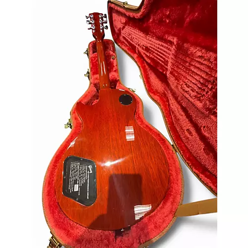 Used 2021 Gibson Les Paul Traditional Pro V Flame Top Cherry Sunburst Solid Body Electric Guitar Cherry Sunburst - musicians--Friend
