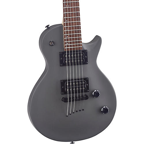 Mitchell MS100 Short-Scale Electric Guitar Charcoal Satin - musicians--Friend