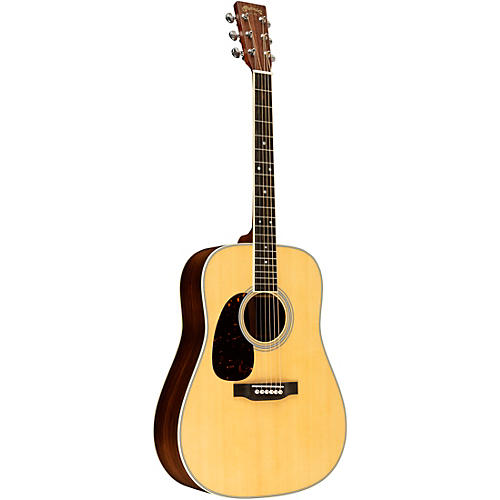 Martin D-35 Standard Dreadnought Left-Handed Acoustic Guitar Natural - musicians--Friend