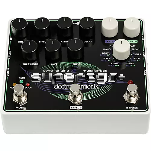 Electro-Harmonix Superego+ Synth Effects Pedal - musicians--Friend