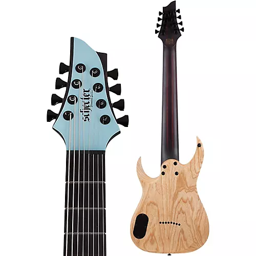 Schecter Guitar Research John Browne Tao-8 Electric Guitar Azure - musicians--Friend