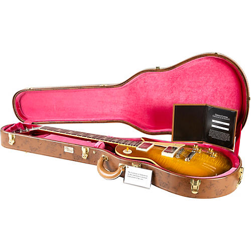 Gibson Custom M2M 1959 Les Paul Standard Reissue VOS (Hand Select Top) Electric Guitar Factory Burst - musicians--Friend