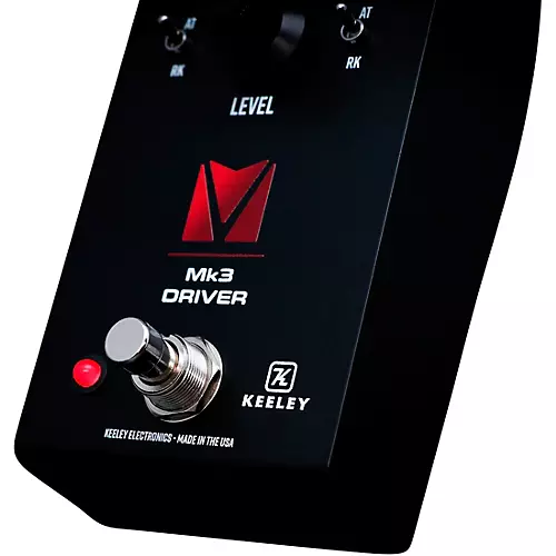 Keeley Mk3 Driver Andy Timmons Full Range Overdrive Effects Pedal Black - musicians--Friend