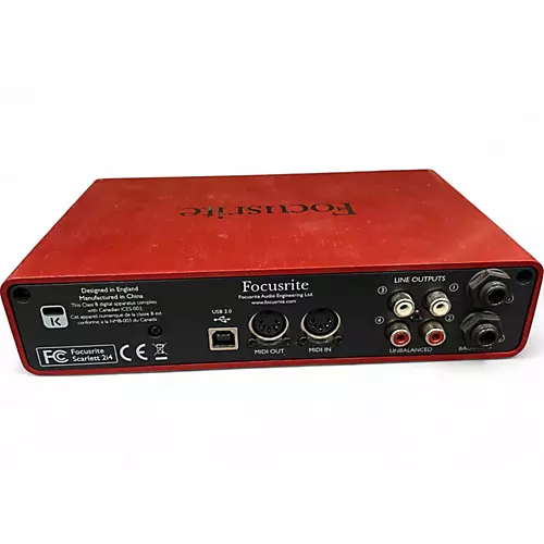 Used Focusrite Scarlett 4i4 Gen 2 Audio Interface - musicians--Friend