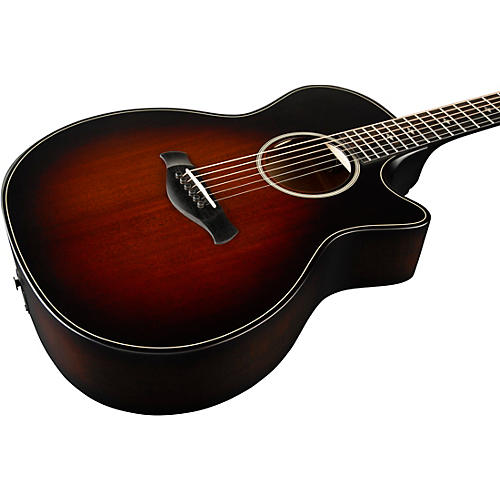 Taylor Builder's Edition 324ce Grand Auditorium Acoustic-Electric Guitar Tobacco Kona Burst - musicians--Friend