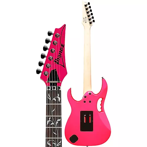 Ibanez JEMJRSP Steve Vai Signature Electric Guitar Pink - musicians--Friend