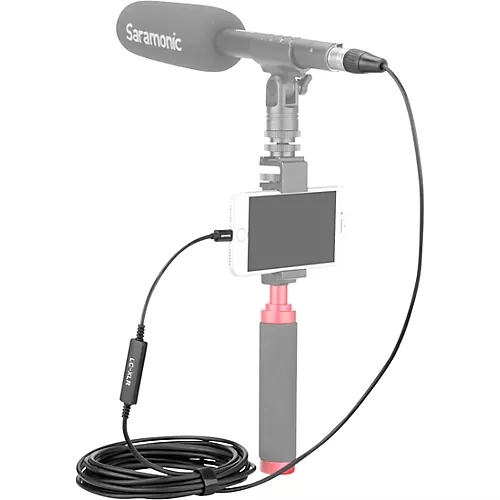 Saramonic LC-XLR Cable Interface With XLR-F to Apple Lightning - musicians--Friend