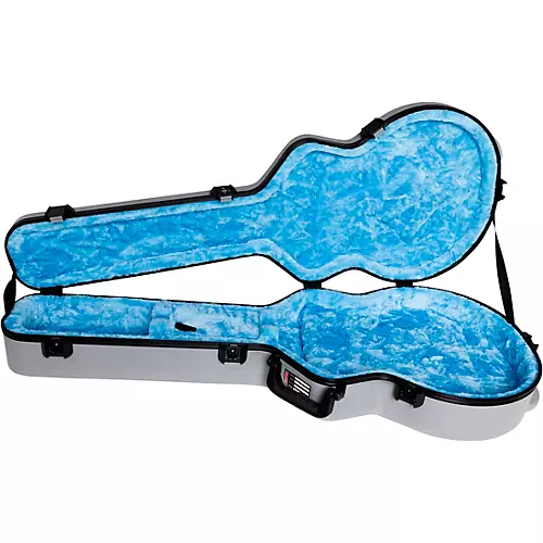 Gator Flight Pro V3 TSA Series ATA Molded Gibson 335 Guitar Case Gray - musicians--Friend