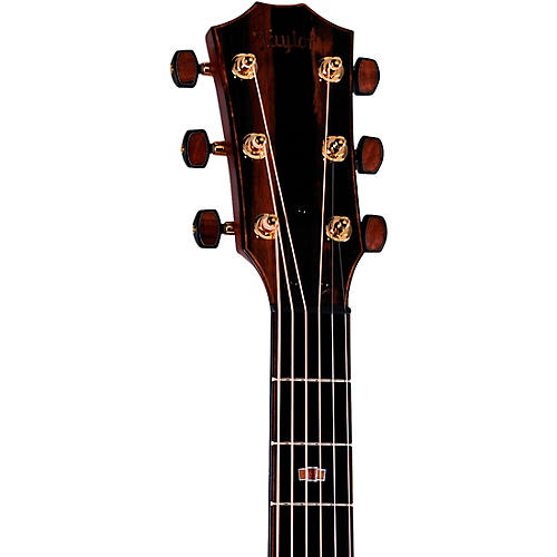 Taylor Custom Bearclaw Sitka Spruce-Tiger Myrtle Grand Auditorium Acoustic-Electric Guitar Natural - musicians--Friend