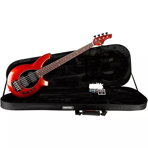 Ernie Ball Music Man Bongo 5 HH BFR Electric Bass Blood Orange - musicians--Friend