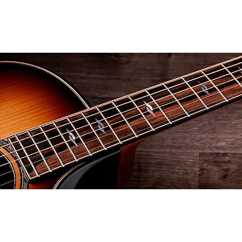 Taylor 814ce Adirondack Spruce Builder's Edition Grand Auditorium Acoustic-Electric Guitar Shaded Edge Burst - musicians--Friend