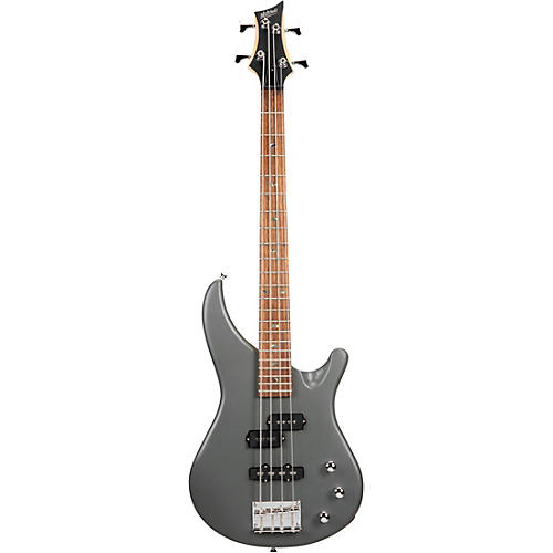 Mitchell MB100 Short-Scale Solidbody Electric Bass Guitar Charcoal Satin - musicians--Friend