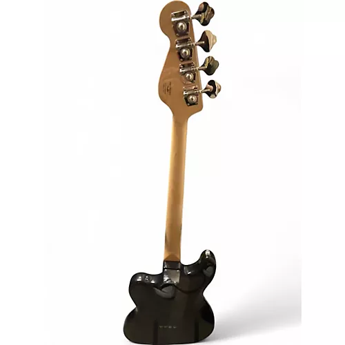 Used Squier PARANORMAL RASCAL Black Electric Bass Guitar Black - musicians--Friend