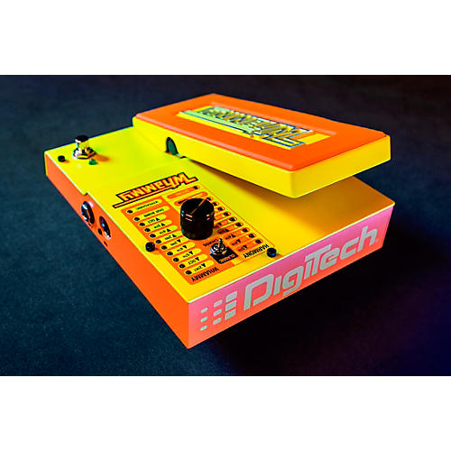 DigiTech MonoNeon Whammy Signature Whammy Effects Pedal Yellow and Orange - musicians--Friend