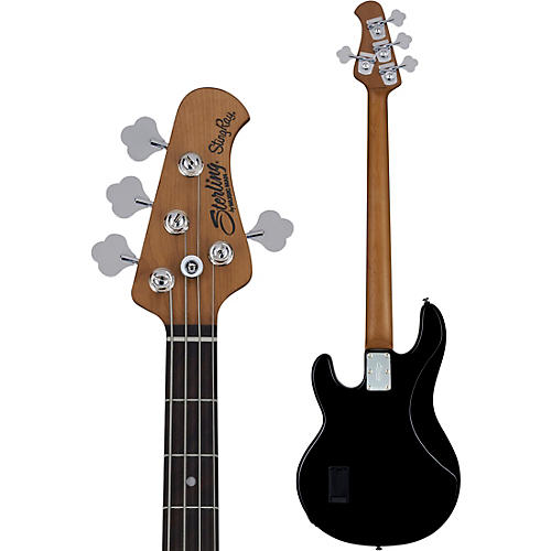 Sterling by Music Man StingRay RAY34 Electric Bass Guitar Black - musicians--Friend