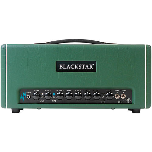 Blackstar St. James Jared James Nichols 50W Tube Guitar Head British Racing Green - musicians--Friend
