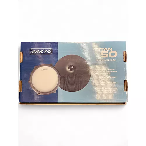 Used Simmons Titan 50 Expansion Pack Trigger Pad - musicians--Friend