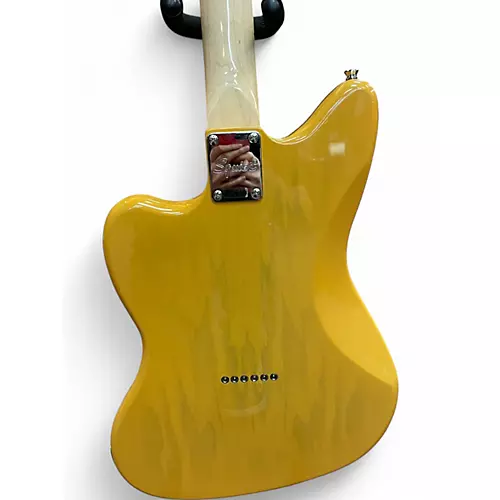 Used Squier Paranormal Offset Telecaster Blonde Solid Body Electric Guitar Blonde - musicians--Friend