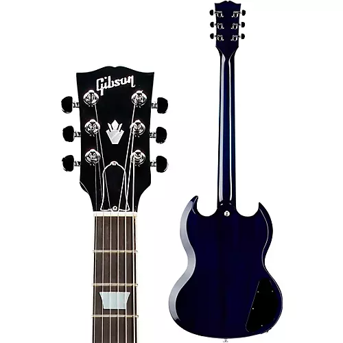 Gibson SG Modern Left-Handed Electric Guitar Trans Black Fade - musicians--Friend