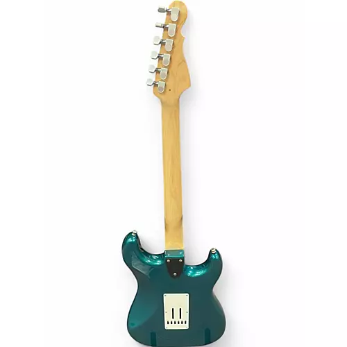 Used G&L Legacy Left Handed GREEN SPARKLE Electric Guitar GREEN SPARKLE - musicians--Friend