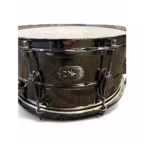 Used TAMA 14X6.5 Metalworks Snare black nickel Drum black nickel 213 - musicians--Friend