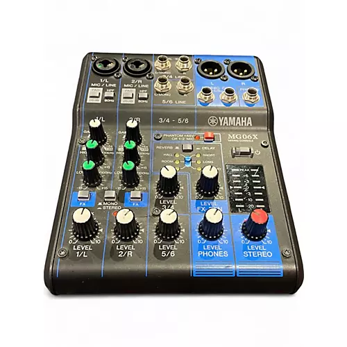 Used Yamaha MG06X Unpowered Mixer - musicians--Friend