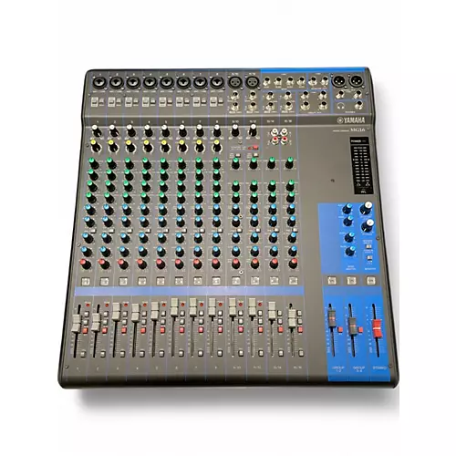 Used Yamaha MG16 Unpowered Mixer - musicians--Friend