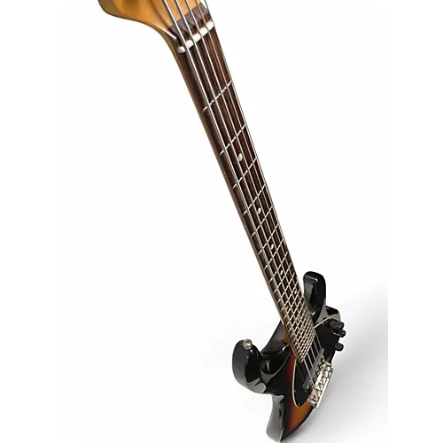 Used Ernie Ball Music Man Stingray 5 String Tobacco Sunburst Electric Bass Guitar Tobacco Sunburst - musicians--Friend