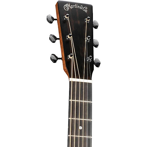 Martin SCE Custom Road Series Koa Acoustic-Electric Guitar Black - musicians--Friend